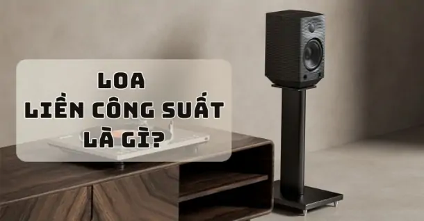 Loa liền công suất là gì? Thông tin tổng quan về loại loa này