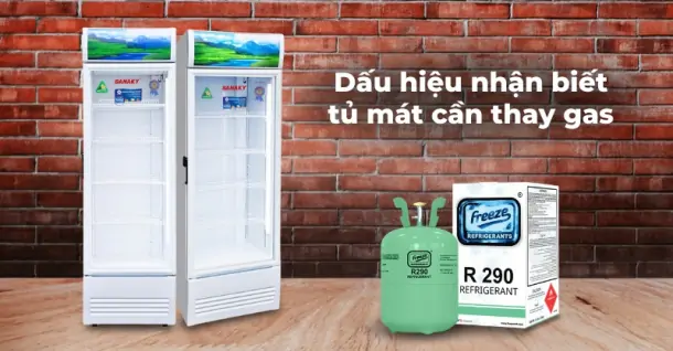 Dấu hiệu nhận biết tủ mát cần thay gas mà người dùng nên nắm rõ