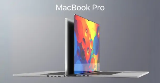 Macbook Pro mới được thiết kế màn hình đục lỗ thay vì notch