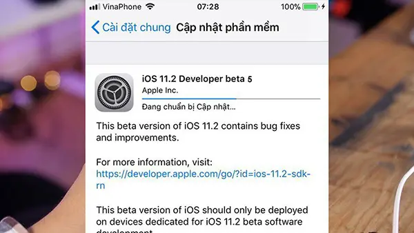 Hướng dẫn cập nhật iOS 11.2 chính thức: Sạc không dây, Apple Play Cast, thêm emoji mới và nhiều thay đổi khác