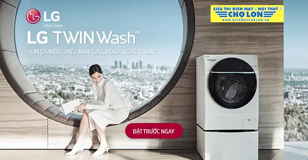 LG chính thức giới thiệu TWIN Wash tại Việt Nam: Cuộc cách mạng mới về máy giặt lồng đôi