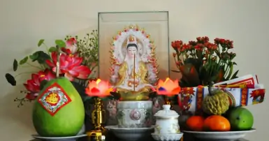 Văn khấn Quan Thế Âm Bồ Tát cầu an, dễ thuộc dễ nhớ