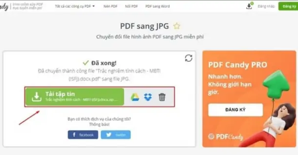 4 cách chuyển file PDF sang JPG, PNG miễn phí và đơn giản