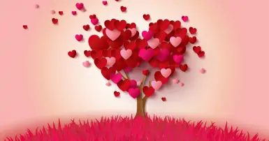 TOP hình nền trái tim cực đẹp dành cho điện thoại và máy tính