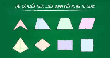 Hình tứ giác là gì? Tìm hiểu định nghĩa, tính chất, phân loại và công thức