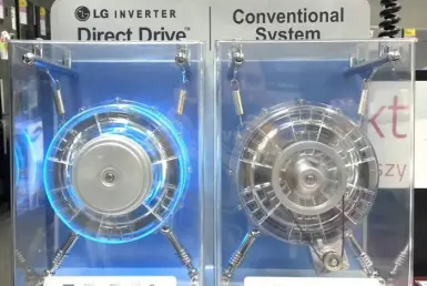 Máy giặt truyền động trực tiếp và máy truyền động gián tiếp