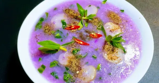 Cách nấu canh khoai mỡ chay ngon ngọt, bổ dưỡng tại nhà