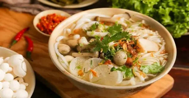 Cách làm bánh canh nấm chay đơn giản mà siêu ngon tại nhà