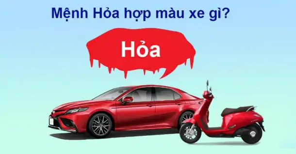 Mệnh hỏa hợp màu xe gì? Màu sắc tương ứng theo quy luật Ngũ hành