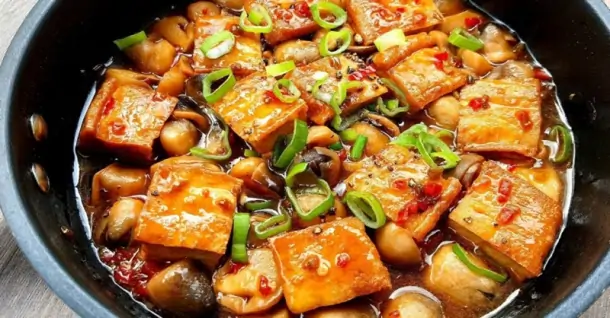 5 Cách làm đậu hũ kho chay thanh đạm, bổ dưỡng cho bữa cơm chay