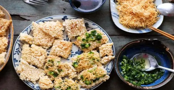 Cách làm cơm cháy chà bông chay giòn rụm, thơm ngon tại nhà