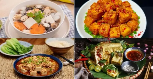 Tổng hợp 15 món chay với đậu hũ: Dễ làm, thanh đạm, đủ dinh dưỡng