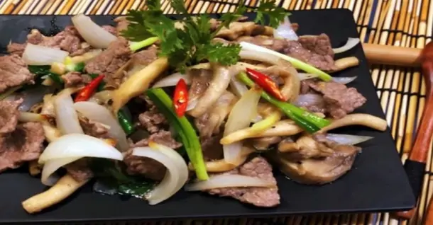 Cách làm nấm bào ngư xào thịt bò, món ăn ngon, bổ dưỡng