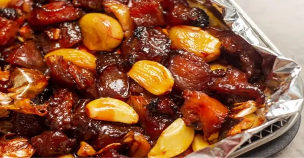 Cách làm món gân bò cháy tỏi thơm ngon, giòn sần sật tại nhà