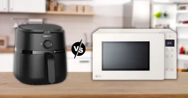 Nồi chiên không dầu hay lò vi sóng: Nên chọn thiết bị nào cho gia đình?