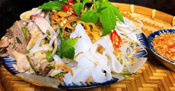 Cách làm bánh ướt lòng gà chuẩn Đà Lạt, ăn một lần nhớ mãi