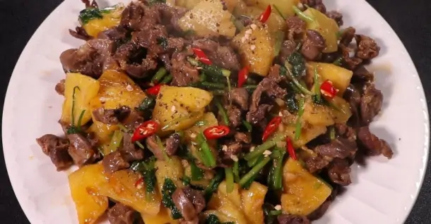 Cách làm mề gà xào thơm giòn sật sật, ngon chuẩn vị