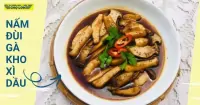 Cách làm nấm đùi gà kho xì dầu mềm dai, thấm vị cực bắt cơm