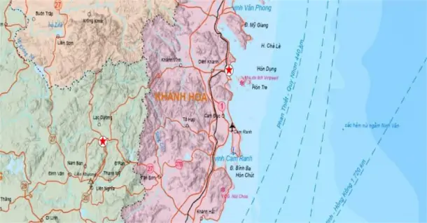 Bản đồ, danh sách, trụ sở các xã sau sáp nhập tỉnh Khánh Hòa 2025