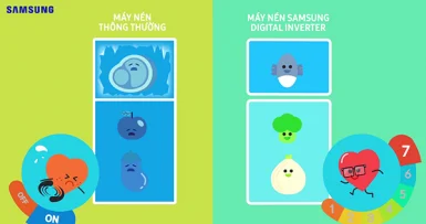 Những lợi ích của công nghệ Digital Inverter trên tủ lạnh Samsung