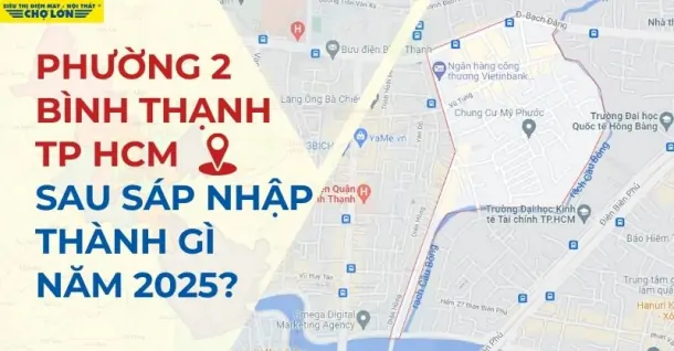Phường 2, Bình Thạnh, TP HCM sáp nhập thành gì sau 2025?