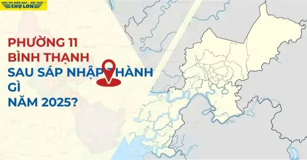 Phường 11, Bình Thạnh, TP HCM sáp nhập thành gì sau 2025?