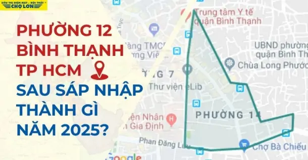 Phường 14, Bình Thạnh, TP HCM sáp nhập thành gì sau 2025
