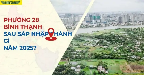 Phường 28, Bình Thạnh, TP HCM sáp nhập thành gì sau 2025?
