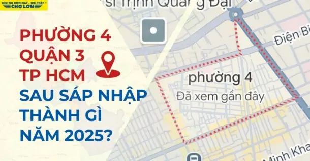 Phường 4, Quận 3, TP HCM sáp nhập thành gì sau 2025