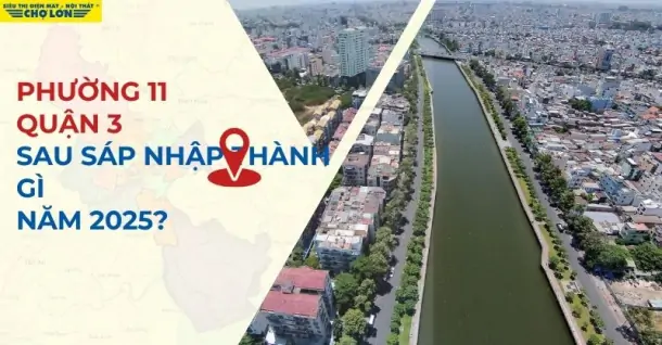 Phường 11, Quận 3, TP HCM sau sáp nhập thành gì 2025?