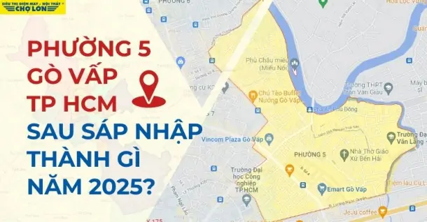 Phường 5, Quận Gò Vấp, TP HCM sáp nhập thành gì sau 2025?