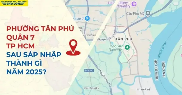 Phường Tân Phú, Quận 7, TP.HCM sáp nhập thành gì sau 2025?