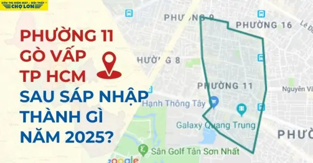 Phường 11, Quận Gò Vấp, TP.HCM sáp nhập thành gì sau 2025?