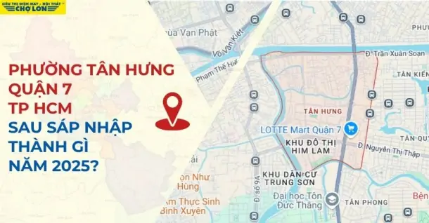 Phường Tân Hưng, Quận 7, TP.HCM sáp nhập thành gì sau 2025