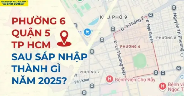 Phường 6, Quận 10, TP HCM sáp nhập thành gì sau 2025