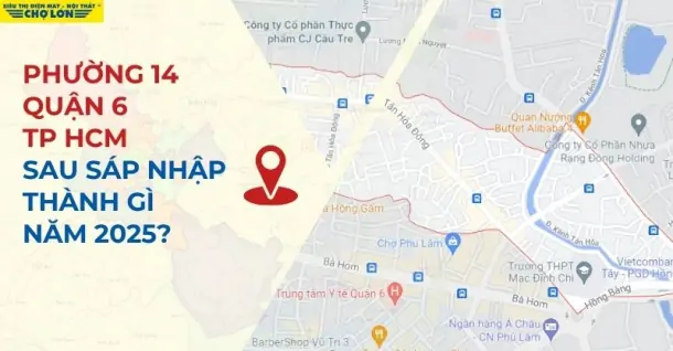 Phường 14, Quận 6, TP HCM sáp nhập thành gì sau 2025