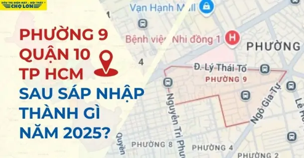 Phường 9, Quận 10, TP HCM sáp nhập thành gì sau 2025