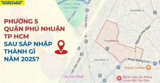Phường 5, Quận Phú Nhuận, TP.HCM sáp nhập thành gì sau 2025?
