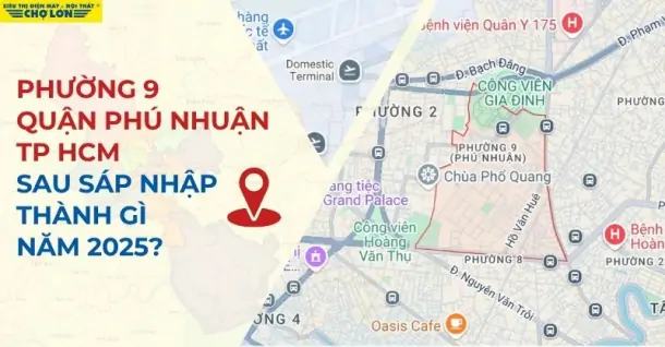 Phường 9, Quận Phú Nhuận, TP.HCM sáp nhập thành gì sau 2025?