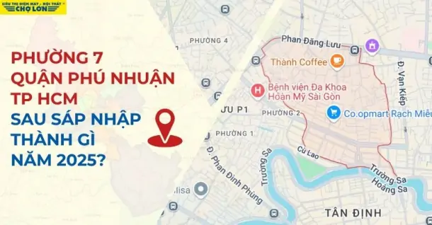 Phường 7, Quận Phú Nhuận, TP.HCM sáp nhập thành gì sau 2025
