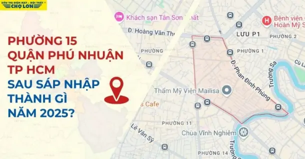 Phường 15, Quận Phú Nhuận, TP.HCM sáp nhập thành gì sau 2025