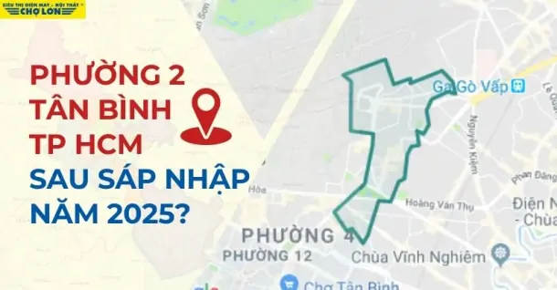 Phường 2, Quận Tân Bình, TP.HCM sáp nhập thành gì sau 2025?