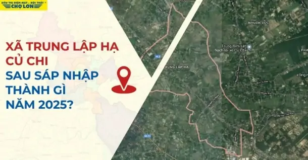 Xã Trung Lập Hạ, Củ Chi, TP HCM sáp nhập thành gì sau 2025