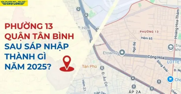 Phường 13, Quận Tân Bình, TP.HCM sáp nhập thành gì sau 2025?