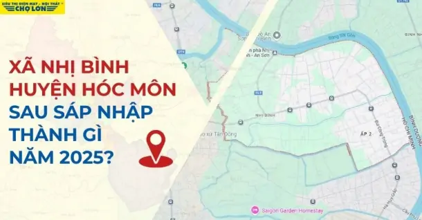 Xã Nhị Bình, huyện Hóc Môn sáp nhập ra sao sau năm 2025?