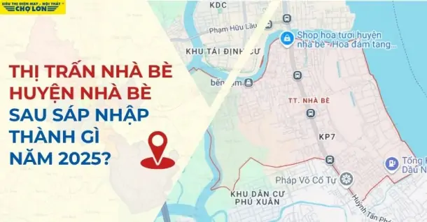 Thị trấn Nhà Bè, huyện Nhà Bè sáp nhập ra sao sau năm 2025?