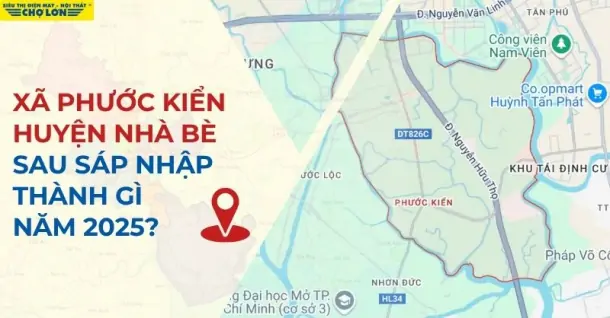 Xã Phước Kiển, huyện Nhà Bè sáp nhập ra sao sau năm 2025?