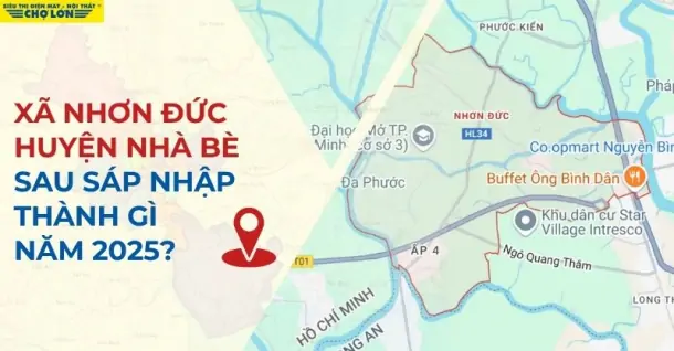 Xã Nhơn Đức, huyện Nhà Bè sáp nhập ra sao sau năm 2025?