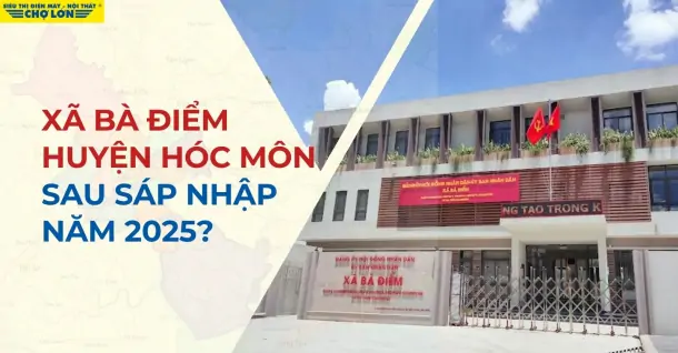 Xã Bà Điểm, huyện Hóc Môn sáp nhập thành gì sau năm 2025?