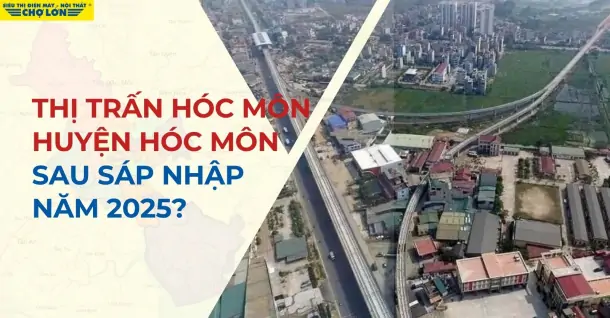 Thị trấn Hóc Môn, huyện Hóc Môn sáp nhập thành gì sau năm 2025?